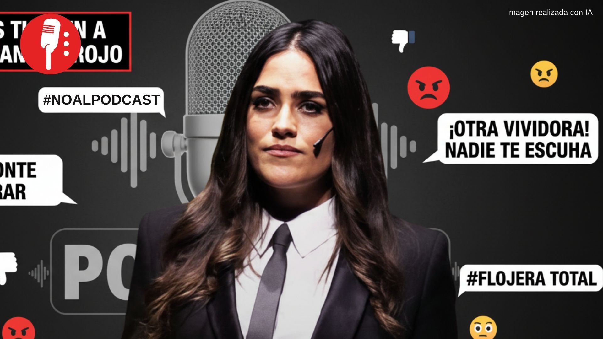 Alessandra Rojo provoca polémica con “Amazonas Podcast”