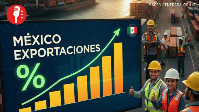 Exportaciones mexicanas alcanzan 56 mil millones de dólares en el mes de septiembre