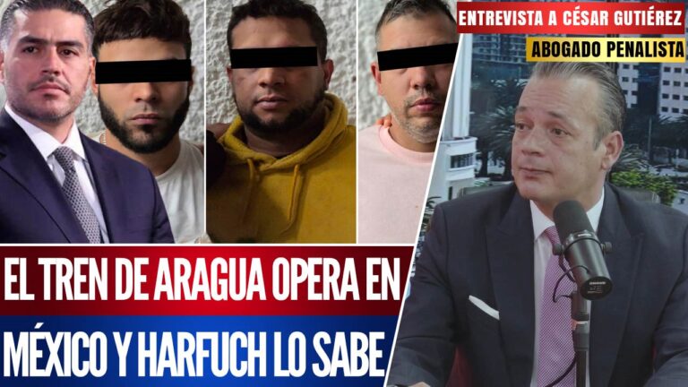 Entrevista | César Gutiérrez reacciona a la desarticulación del Tren de Aragua que operaba en México, llevada a cabo por Harfuch