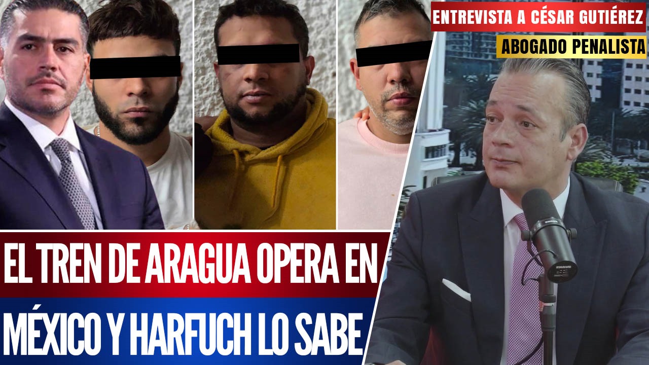 Entrevista | César Gutiérrez reacciona a la desarticulación del Tren de Aragua que operaba en México, llevada a cabo por Harfuch