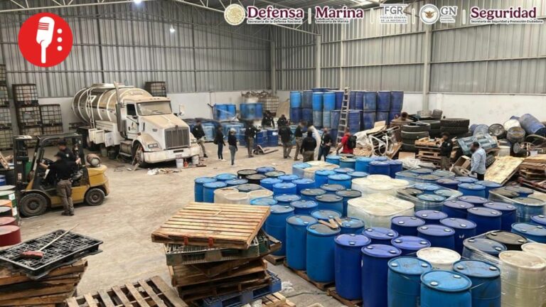 SSPC confisca en Durango grandes cantidades de químicos para drogas