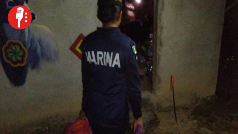 Marina apoyó a comunidad indígena Wixárika, afectada por la tormenta “Raymond”