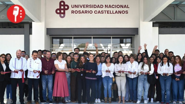 Sheinbaum inauguró tercera Universidad pública en Chalco y su meta es abrir 350 mil más en todo Edomex