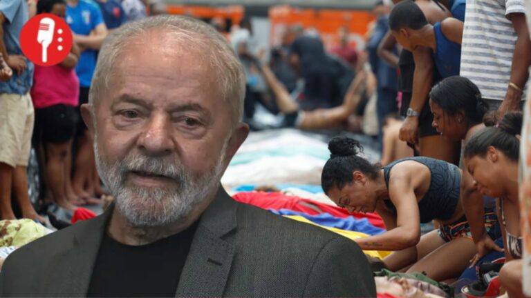 Lula da Silva; su tibieza ante la masacre perpetúa la crisis