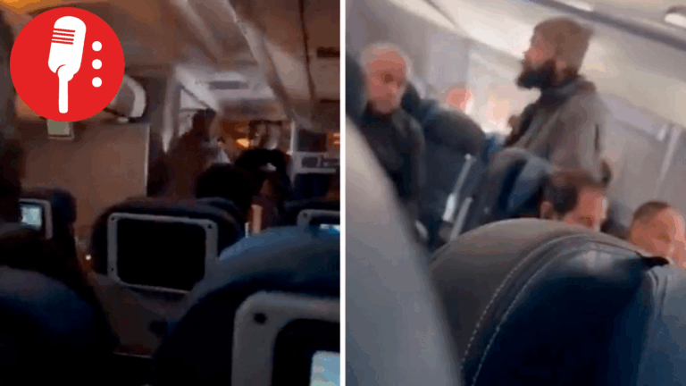Pasajero hiere a dos adolescentes con un tenedor durante vuelo; avión es desviado a Boston