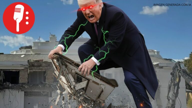 Trump completa demolición de ala este de la Casa Blanca; dispara gasto de su nuevo salón de baile
