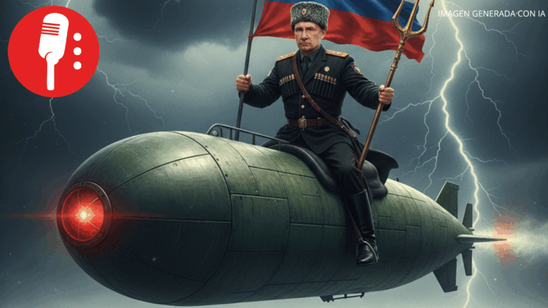 Putin desafía advertencias de Trump y exhibe poder del submarino nuclear Poseidón