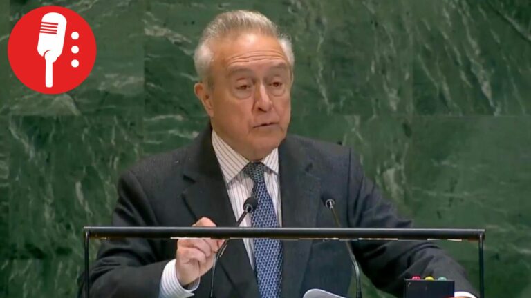 México denuncia en la ONU crisis humanitaria en Gaza y la inacción del Consejo de Seguridad