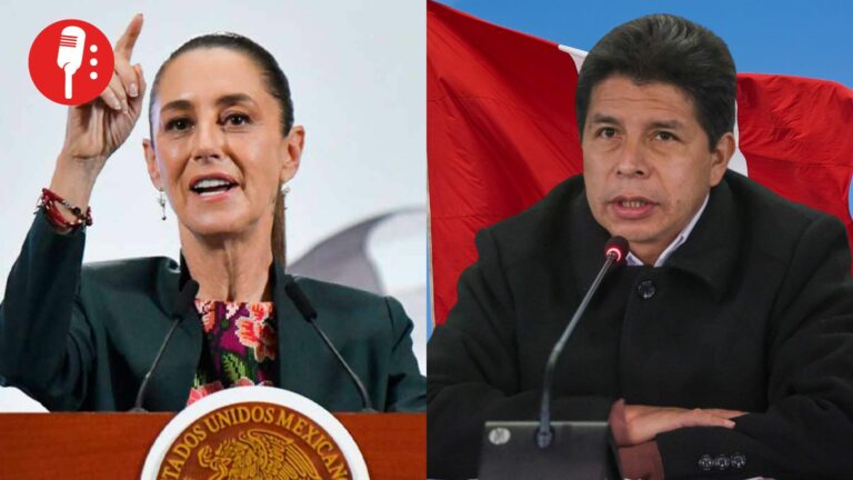 Sheinbaum respalda a Pedro Castillo tras destitución de Dina Boluarte en Perú