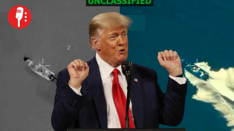 Trump presume nuevo ataque militar a lancha vinculada al narco frente a Venezuela; hay seis muertos