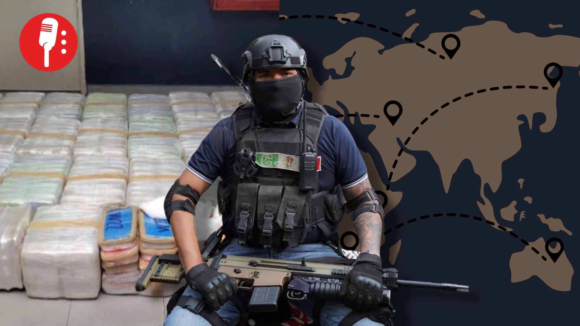 Cárteles mexicanos expanden metanfetamina y cocaína hacia Europa y Australia