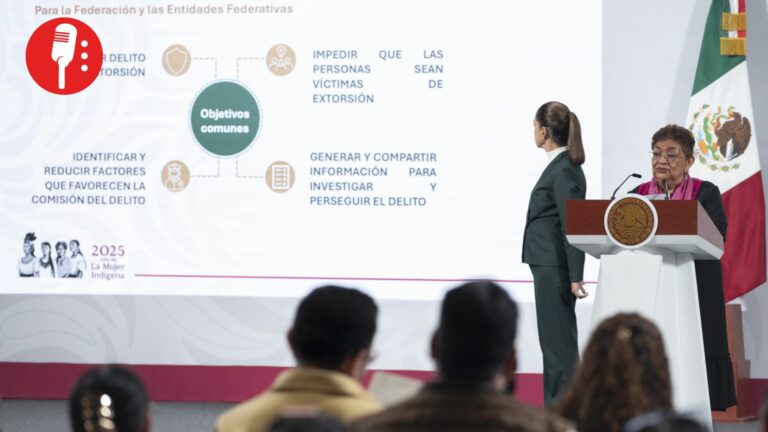 Hasta 15 años de prisión por extorsión: Sheinbaum envía nueva ley al Congreso