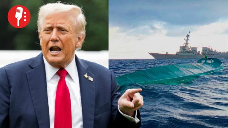 Trump revela ataque a submarino con drogas en el Caribe y afirma que Maduro “no quiere meterse con EUA”