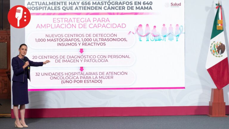 México lanza Modelo de Atención Universal para el Cáncer de Mama con inversión de 8 mil mdp