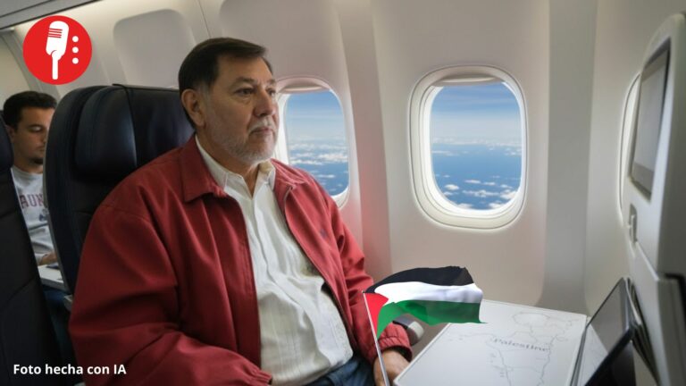 De Tepoztlán a Palestina: Noroña viajará a Gaza