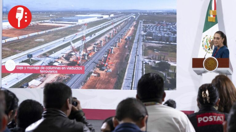 Trenes de pasajeros avanzan 66% en liberación de derecho de vía; Sheinbaum agradece apoyo ciudadano
