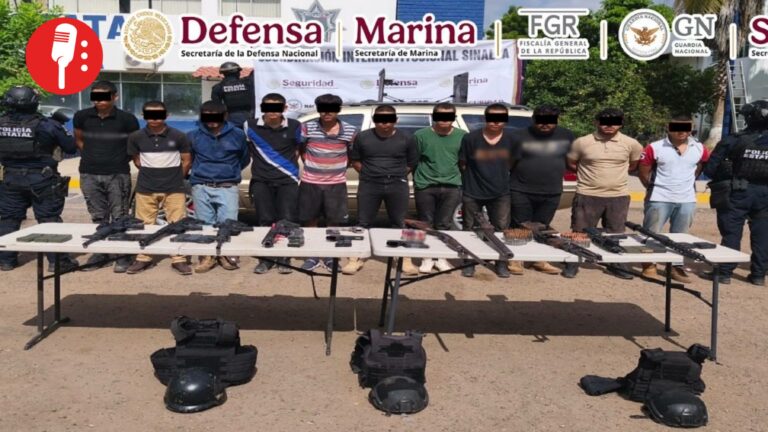 Desmantelan red de drogas sintéticas en Sinaloa; 18 detenidos