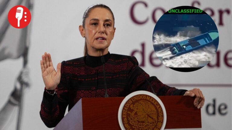 “México protegerá su soberanía y rescatará a personas en aguas internacionales”: Sheinbaum