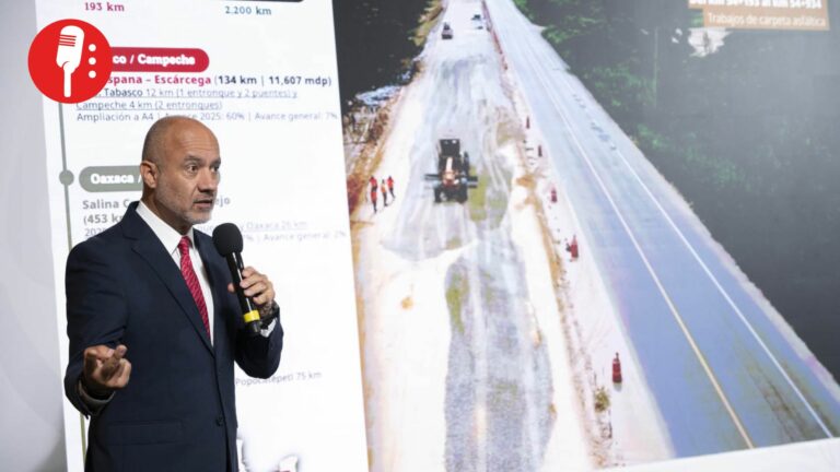 Gobierno de México destaca avance del 60% en obras carreteras con inversión de 17 mil mdp