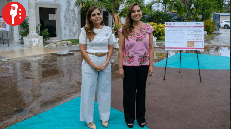 Supervisan Mara y Verónica Lezama avances del segundo Centro DIF Pilares en Cancún