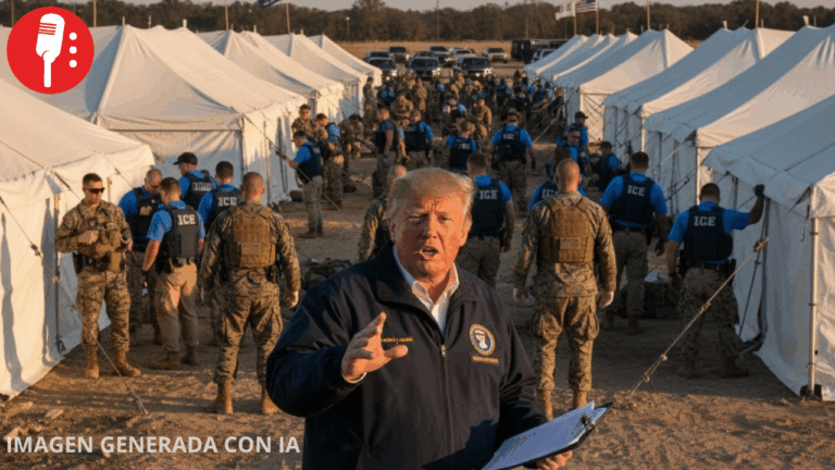 Trump recurre a Marina para construir nuevos centros de detención de migrantes