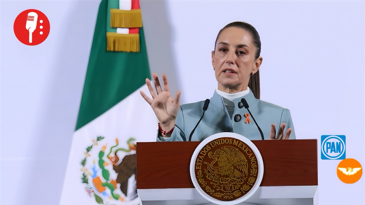 Sheinbaum crítica posible alianza entre PAN y MC