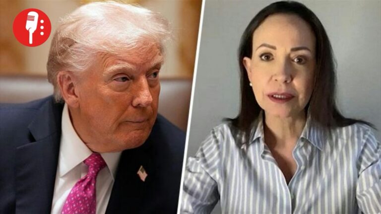 Trump niega conocer a María Corina Machado, Nobel de la Paz 2025