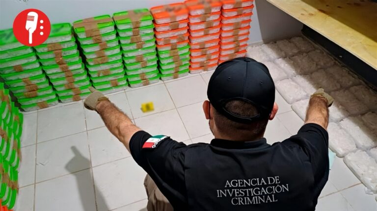 Incautan más de 350 kilos de metanfetamina en operativo en Sinaloa