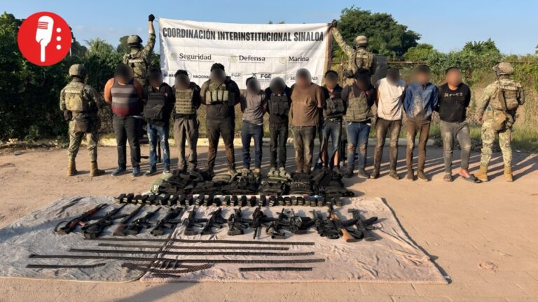 Tiroteo en Sinaloa: 13 sicarios detenidos tras ataque a marinos