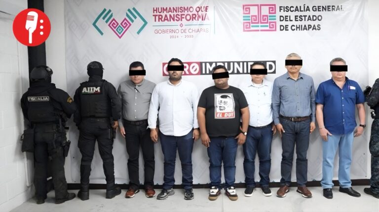 Funcionarios del Colegio de Bachilleres de Chiapas fueron capturados por extorsión