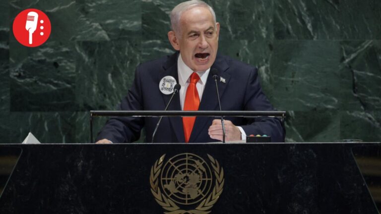 México decidió estar presente en discurso de Netanyahu en la ONU, mientras que 77 representantes dejaron el salón