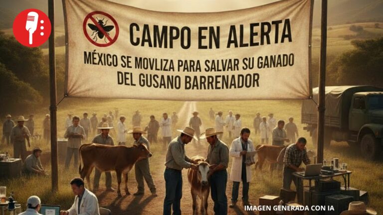 Campo en alerta: México se moviliza para salvar ganado del gusano barrenador