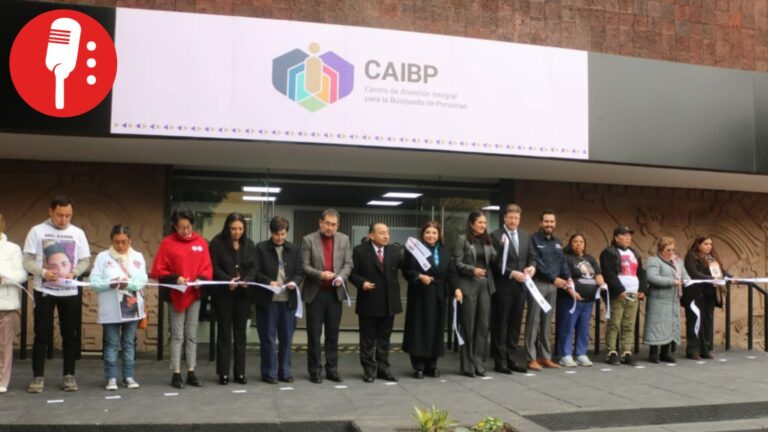“No los dejaremos solos”, aseguró Clara Brugada al abrir un Centro Integral para la Búsqueda de Personas