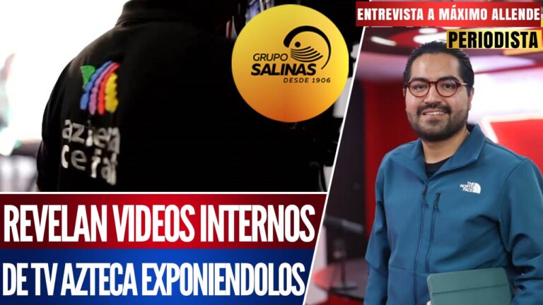 Entrevista | ¡Confirmado! Salinas Pliego usó programas sociales de AMLO en TV Azteca para atacarlos: Máximo Allende