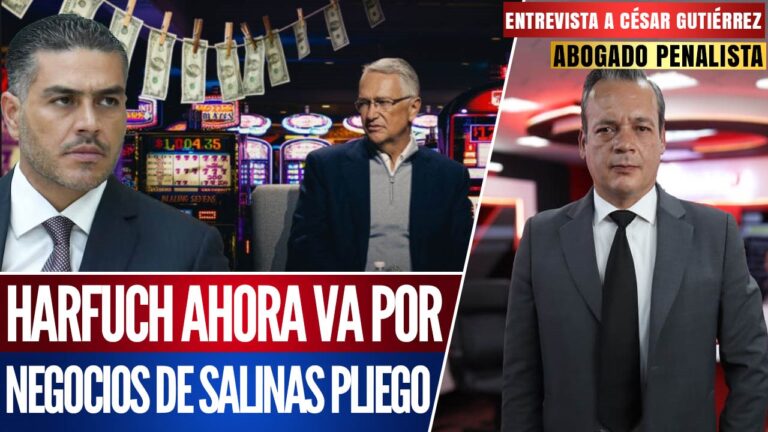Entrevista | César Gutiérrez: Salinas Pliego y sus casinos están involucrados en lavado de dinero