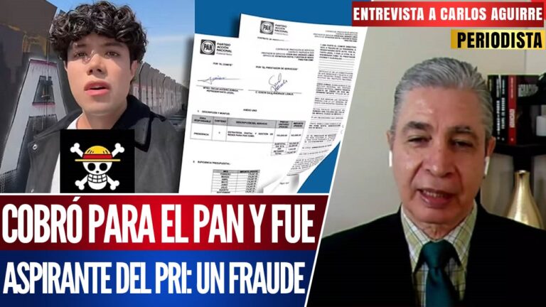Entrevista | El periodista Carlos Aguirre señala el fraude del panista disfrazado de apartidista