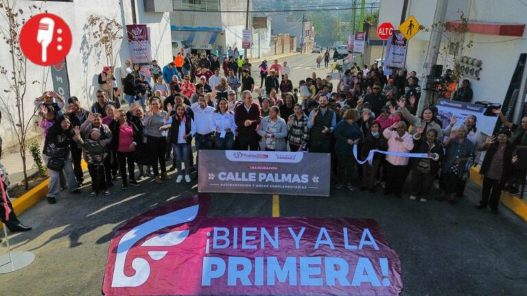 Pepe Chedraui entregó trabajos de pavimentación en colonia Santa Cruz Buenavista