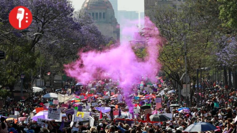 Marcha en CDMX por Día Internacional de la Eliminación de la Violencia Contra la Mujer