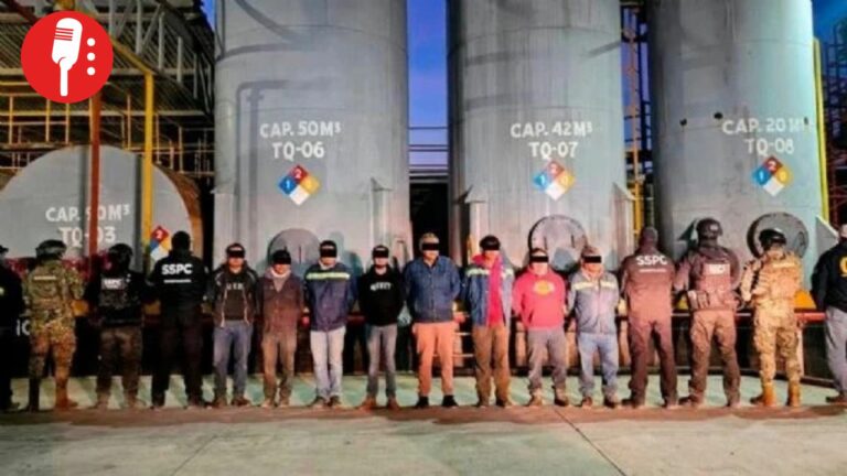Aseguran 250 mil litros de huachicol en Veracruz; caen ocho que fingían reciclar residuos