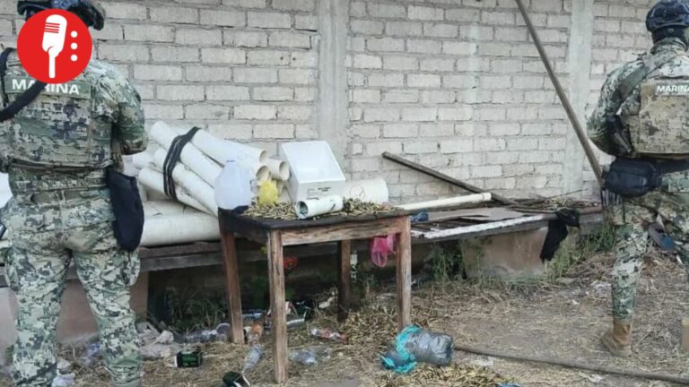 Semar destruye centro de adiestramiento de “Los Chapitos” en Sinaloa
