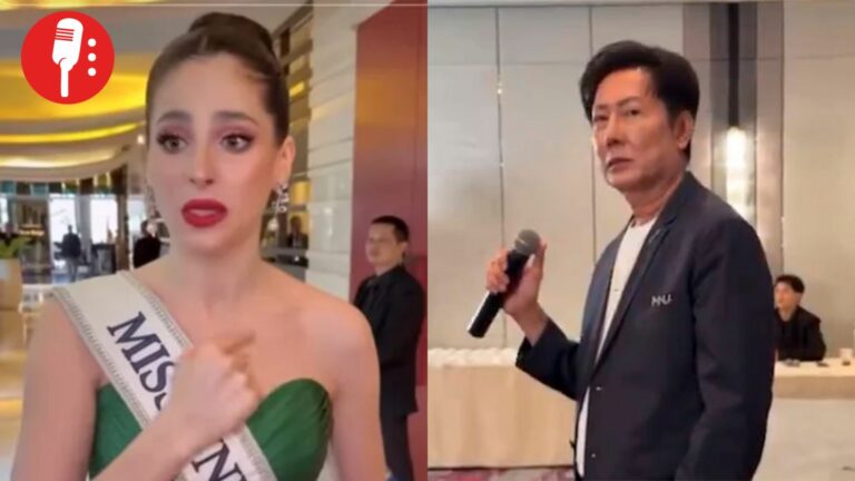 Fátima Bosch enfrenta a directivo de Miss Universo tras insulto; compañeras la respaldan