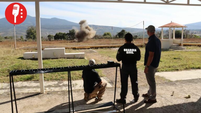 FBI capacita a fuerzas mexicanas en Michoacán para combatir explosivos y drones del crimen organizado