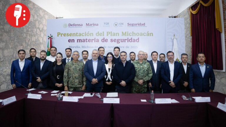 Harfuch arriba a Morelia; se reúne con autoridades para revisar Plan Michoacán por la Paz
