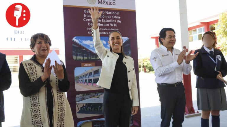 Sheinbaum inaugura nuevo bachillerato en Zumpango para ampliar oportunidades educativas