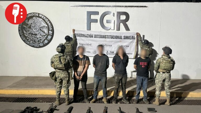 Marina detiene a siete presuntos integrantes de “Los Mayos” en Sinaloa
