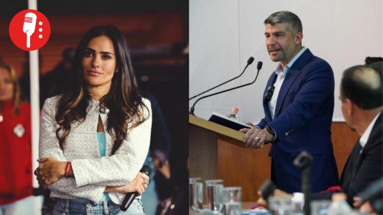 Preparan denuncia contra Tabe y Alessandra Rojo de la Vega por presunta coacción a comerciantes para asistir a marcha opositora