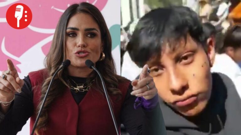 Alessandra Rojo de la Vega obligó a comerciantes jóvenes de Cuauhtémoc a asistir a la marcha de la derecha