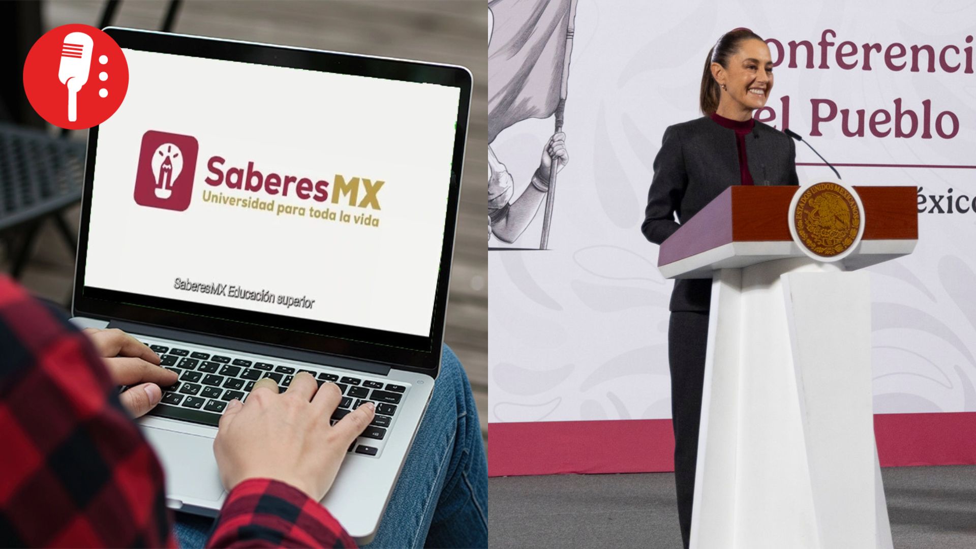 Sheinbaum presenta plataforma SaberesMX: educación gratuita y certificada para las y los mexicanos