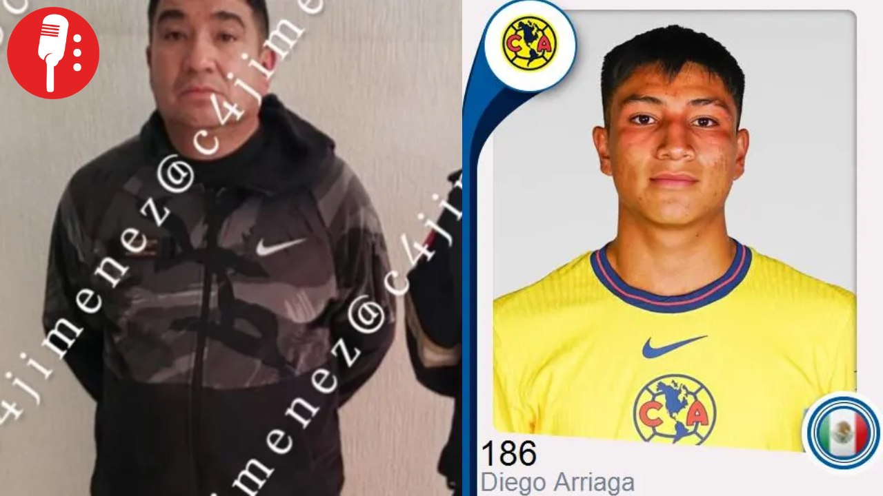 Detienen a padre de mediocampista del América por robo de camión con ropa Nike