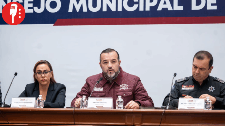 Ricardo Moreno refuerza compromiso con seguridad pública en Toluca